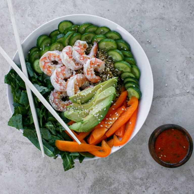 Miso Shrimp Power Bowl - Feast Local